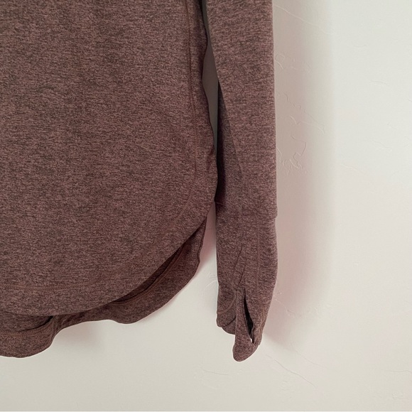 Athleta Uptempo Hoodie Walnut Brown Hearth Rose - Picture 5 of 10